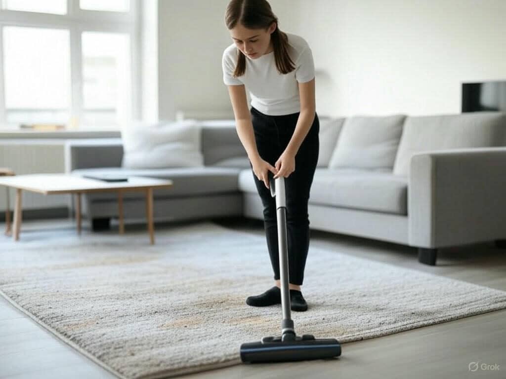 how to clean a rug